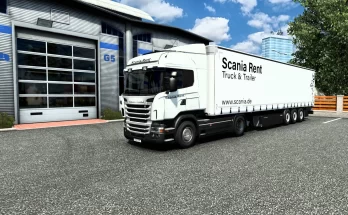 Combo skin Scania Rent v1.0
