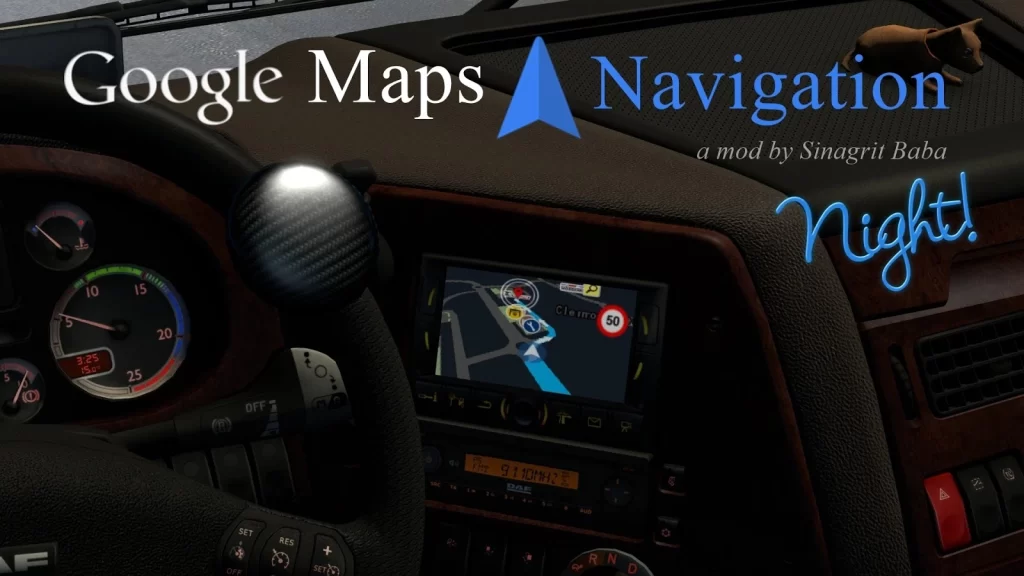 Google Maps Navigation Night Version v2.6