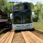 Marcopolo G6 1800 DD 6x2 Bus Mod With Animations For ETS2 & ATS 1.43-1.44