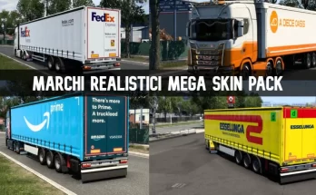 Mod Pack Skin of Realistic Trailer 1.44