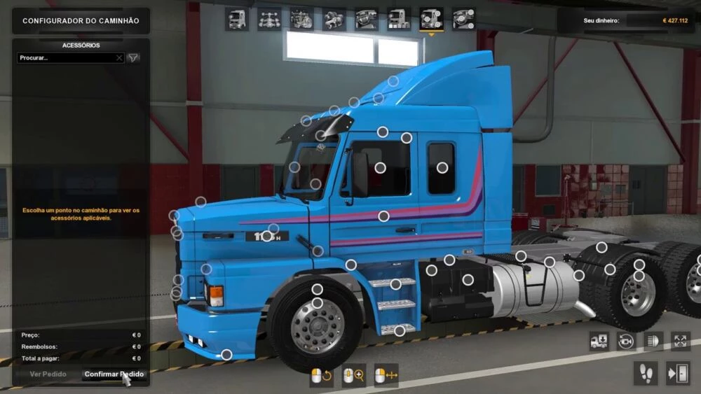 Caminhão Scania 113 Qualificada Mods Ets2 1.44 - Dalenha Mods