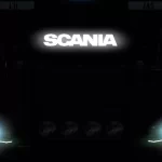Scania front badge led v1.2
