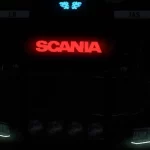 Scania front badge led v1.2