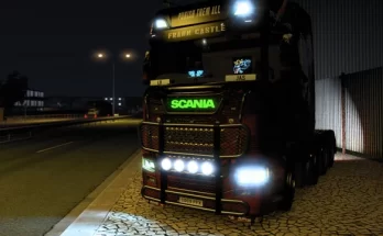 Scania front badge led v1.2