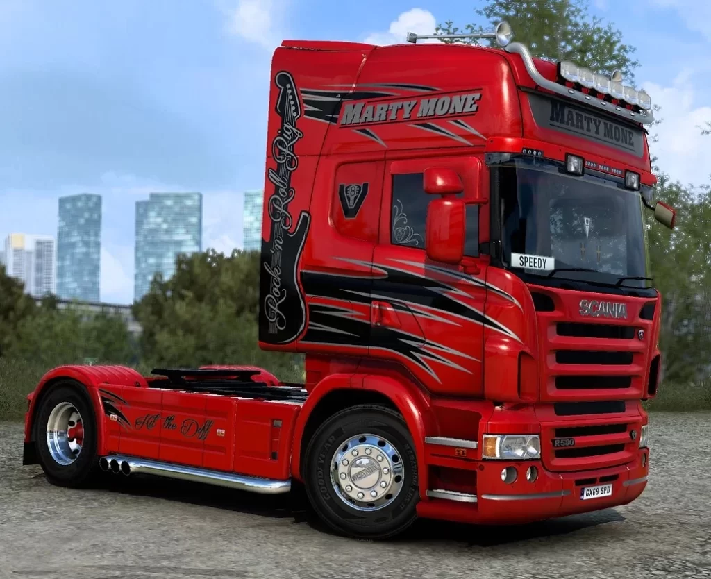 Scania RJL Marty Mone v1.2