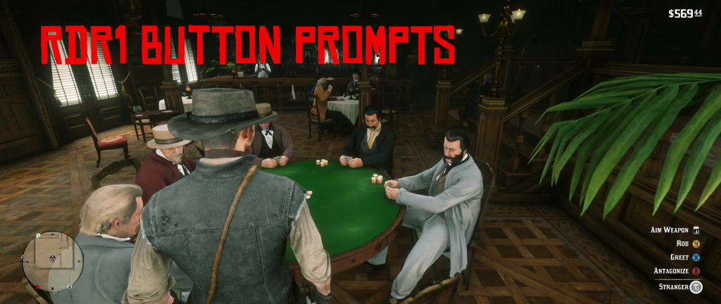 RDR1 Button Prompts (Xbox 360)