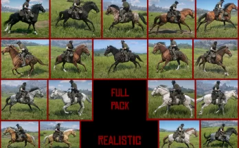 Realistic Exotic Horses