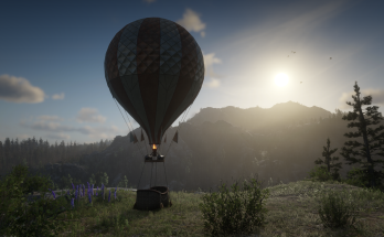 Realistic Hot Air Balloon