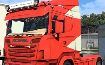 Scania FreD Hedmark Truck Sale Skin 1.44