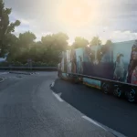 SCANIA NEW SKIN PROJECT Native girl v0.7