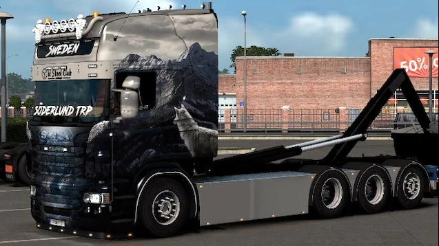 The Lone Wolf for RJL Scania v1.0