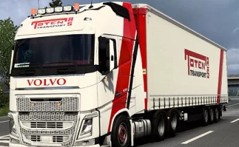 Volvo FH Toten Transport Skin 1.44