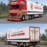 Volvo FH16 2012 Ronny Ceusters Skin Pack (Update) 1.44