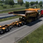 CATERPILLAR 785C MINING TRUCK FOR LOWBOY TRAILER IN TRAFFIC ATS 1.44 AND 1.45