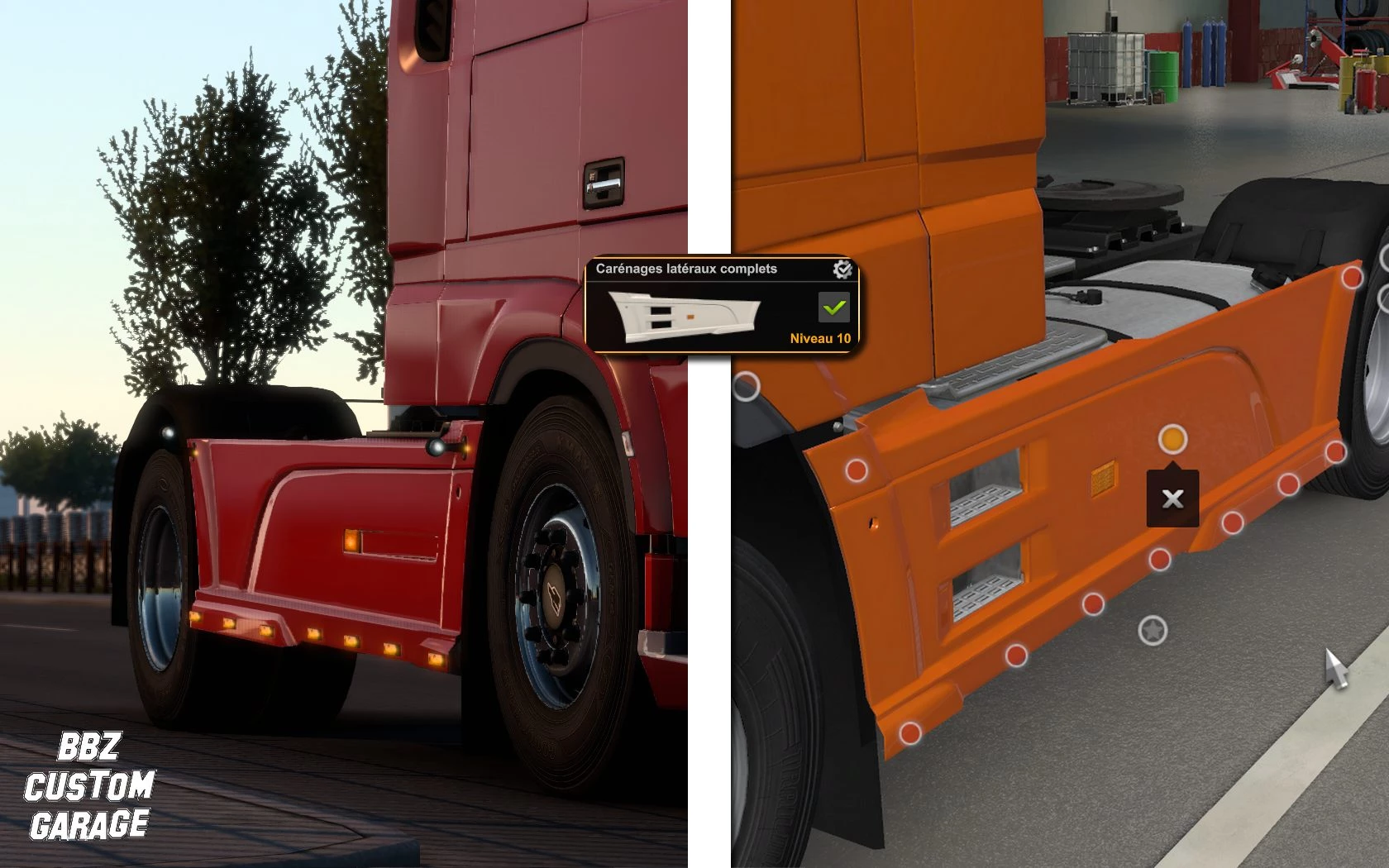 Slots For Daf Euro Original Sideskirts Allmods Net