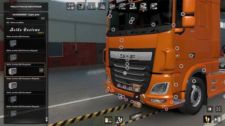 Tuning Slots for all SCS Trucks 1.45