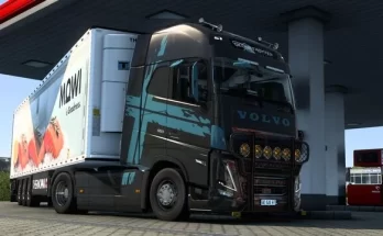Volvo FH5 Grey and Blue performance v1.0