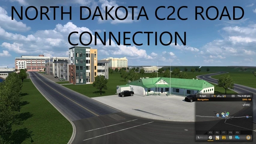 NORTH DAKOTA C2C ROAD CONNECTION V1.45