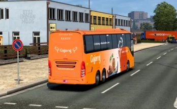 Indian KSRTC (Kerala) Skin Pack for DBMX Volvo 9800 UK v1.0