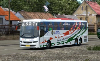 Indian KSRTC (Kerala) Skin Pack for Volvo B11r v1.0