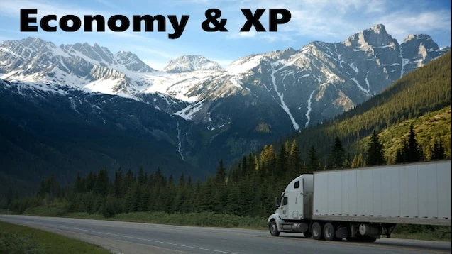 KJ's Economy & XP Mod [ETS2] v1.0 1.45