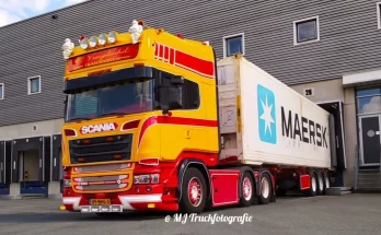 Scania R580 M.Vreugdenhil Transport 1.45