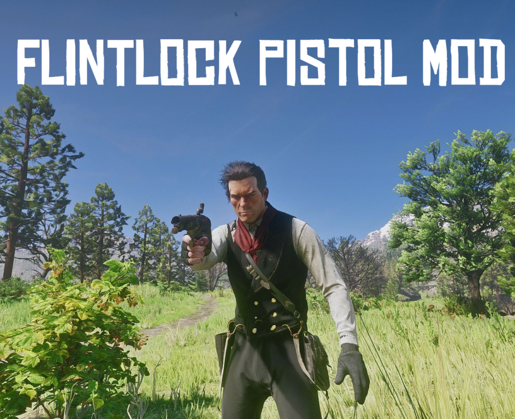 Flintlock pistol mod