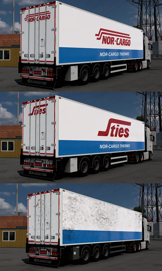 Bussbygg Euromax Nor Cargo / Sties / Ex Skin Pack 1.45