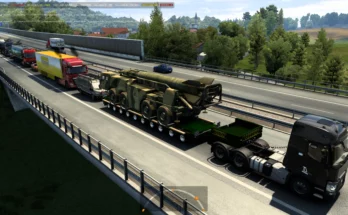 Heavy trailers from the map Russian Spaces in Traffic ETS2 1.44 - 1.45