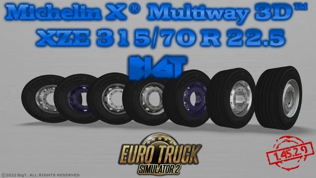Michelin X Multiway3D Addon v1.45.2.9