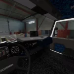 Scania 2 series Blue Plush Interior 1.45