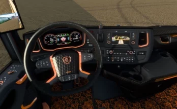 Scania NG S&R 2016 Interior Orange v2.0