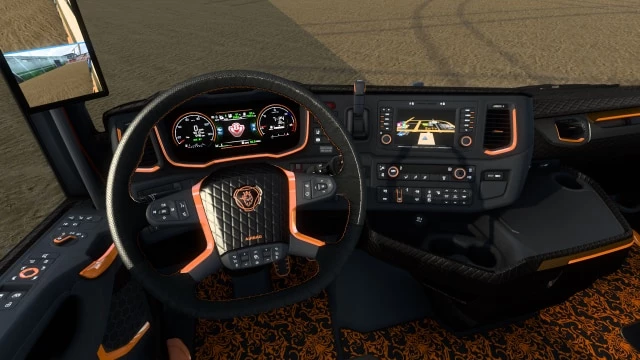 Scania NG S&R 2016 Interior Orange v2.0