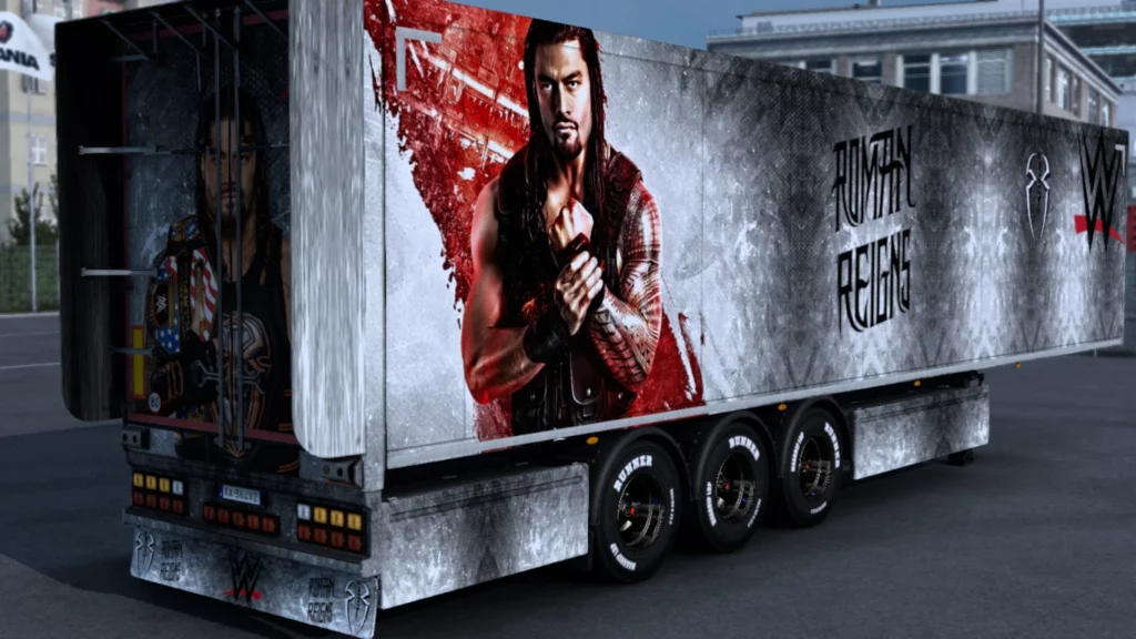 WWE ROMAN REIGNS Trailer Skin 1.45