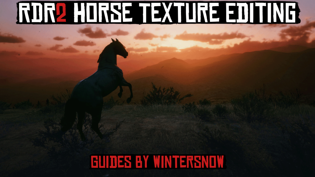 Custom Horse Texture Guide