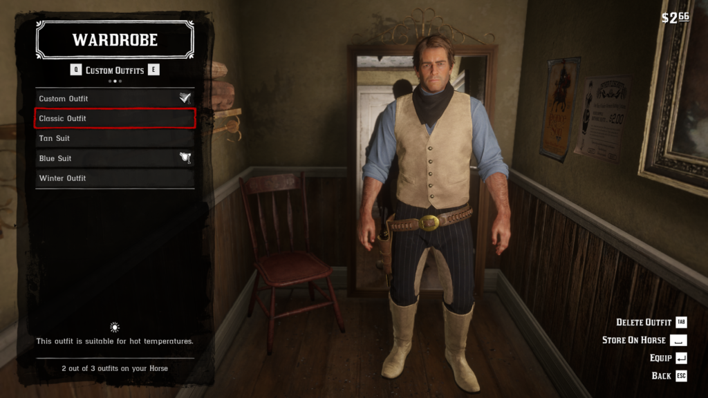Rename your custom outfits