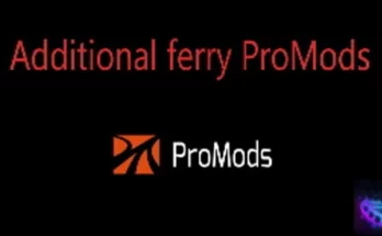 Additional ferry ProMods v1.0 1.45