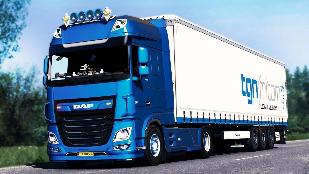 DAF XF Euro 6 Revision 1.45 - Allmods.net