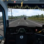 GPS ON TOP OF THE SCREEN ETS2 1.40 - 1.46
