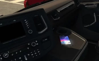 Pack of smartphones for truck interior 1.45