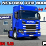 SCANIA NextGen DC13 Sound Mod 1.45