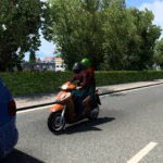 Scooters in traffic v1.0