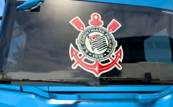 STICKER GLASS CORINTHIANS PAULISTA 1.0 1.45