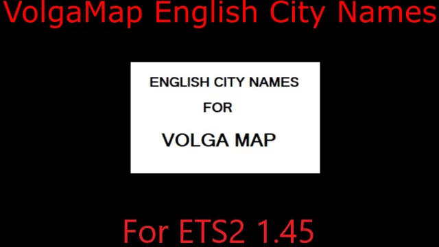 Volga Map English City Names 1.45 v 2.0