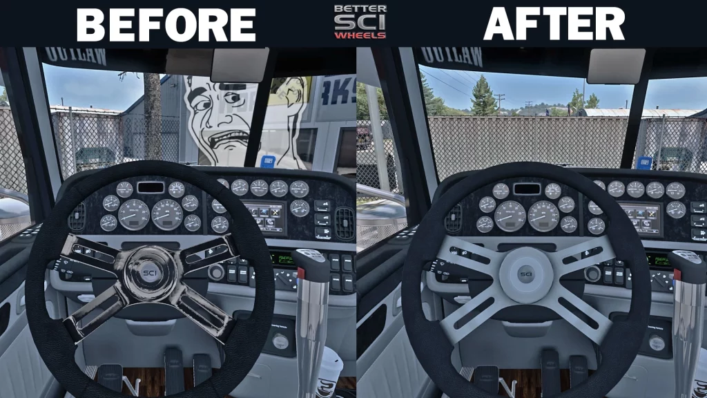 NEW AND IMPROVED STEERING WHEELS V1.0