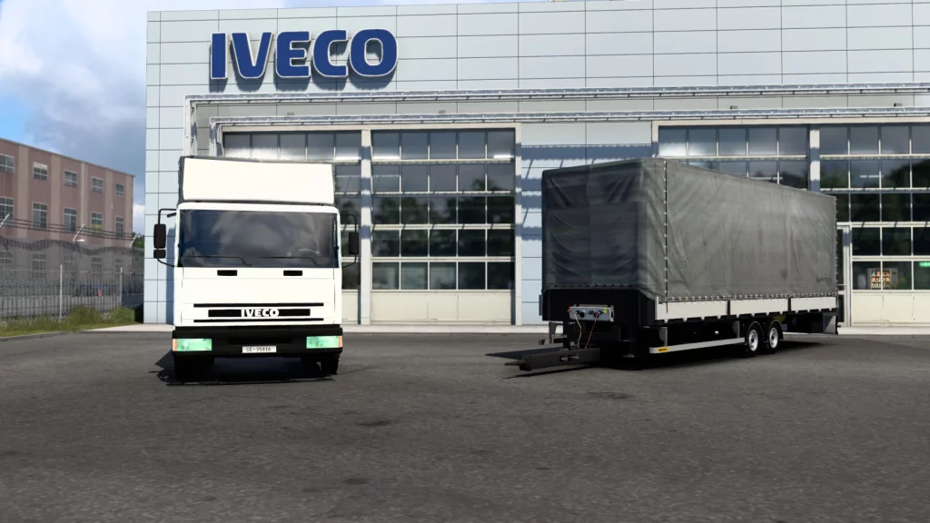 Iveco Eurocargo + Trailer (Recovered) 1.45