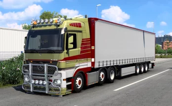 Mercedes Actros MegaSpace for Truckers MP v1.0