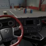 Scania 2016 Red - Black Interior 1.46