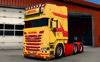 Scania FreD DHL Skin 1.45