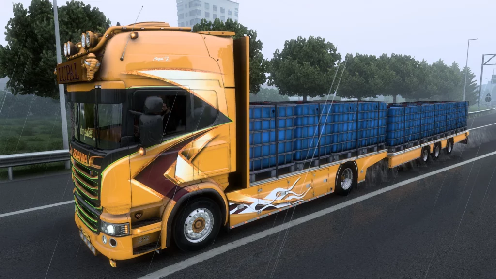 SCANIA LUPAL + TRAILER ETS2 1.46